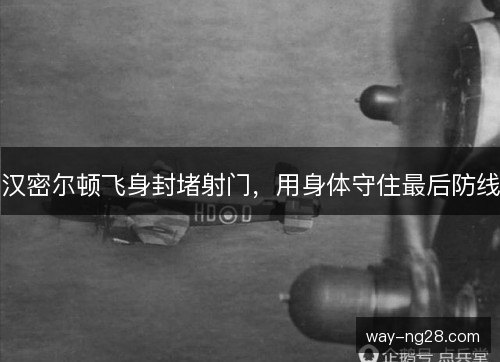 汉密尔顿飞身封堵射门,用身体守住最后防线 汉密尔顿飞身封堵射门,用身体守住最后防线